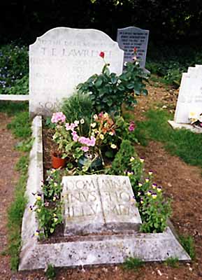 T. E. Lawrence's grave [1991]