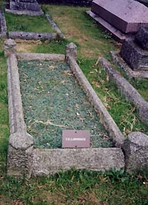 Thomas Robert Lawrence's grave [1991]
